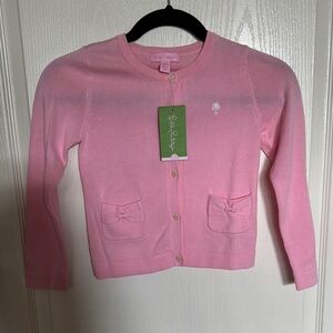 Lilly Pulitzer Pink Knit Cardigan